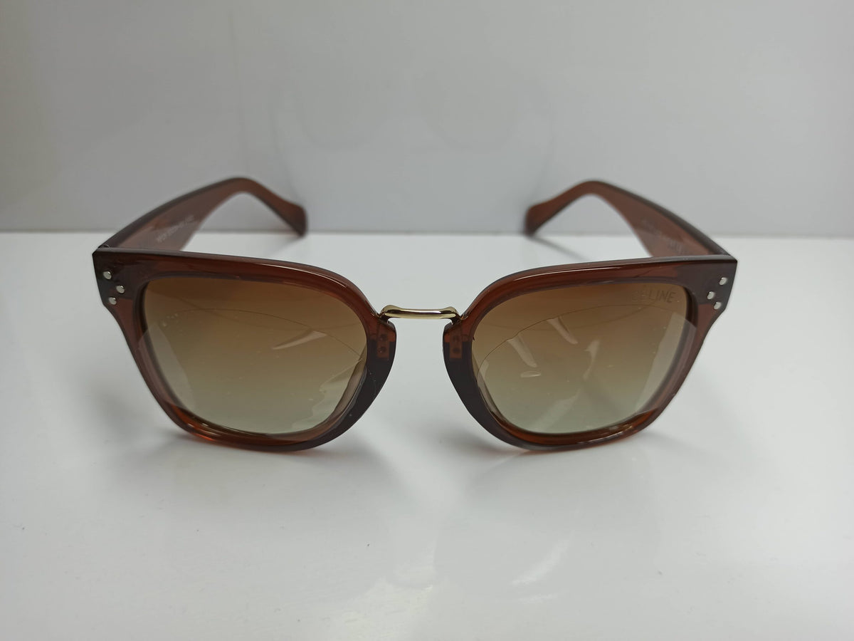Celine - SG35 - Acetate - Brown - Poly Carbonate Lens - Premium Sunglass - CHECKOUT