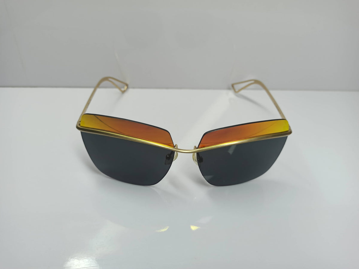 Dior - SG49 - 4A2 - Metallic Orange - Metal Legs - Sunglass - CHECKOUT