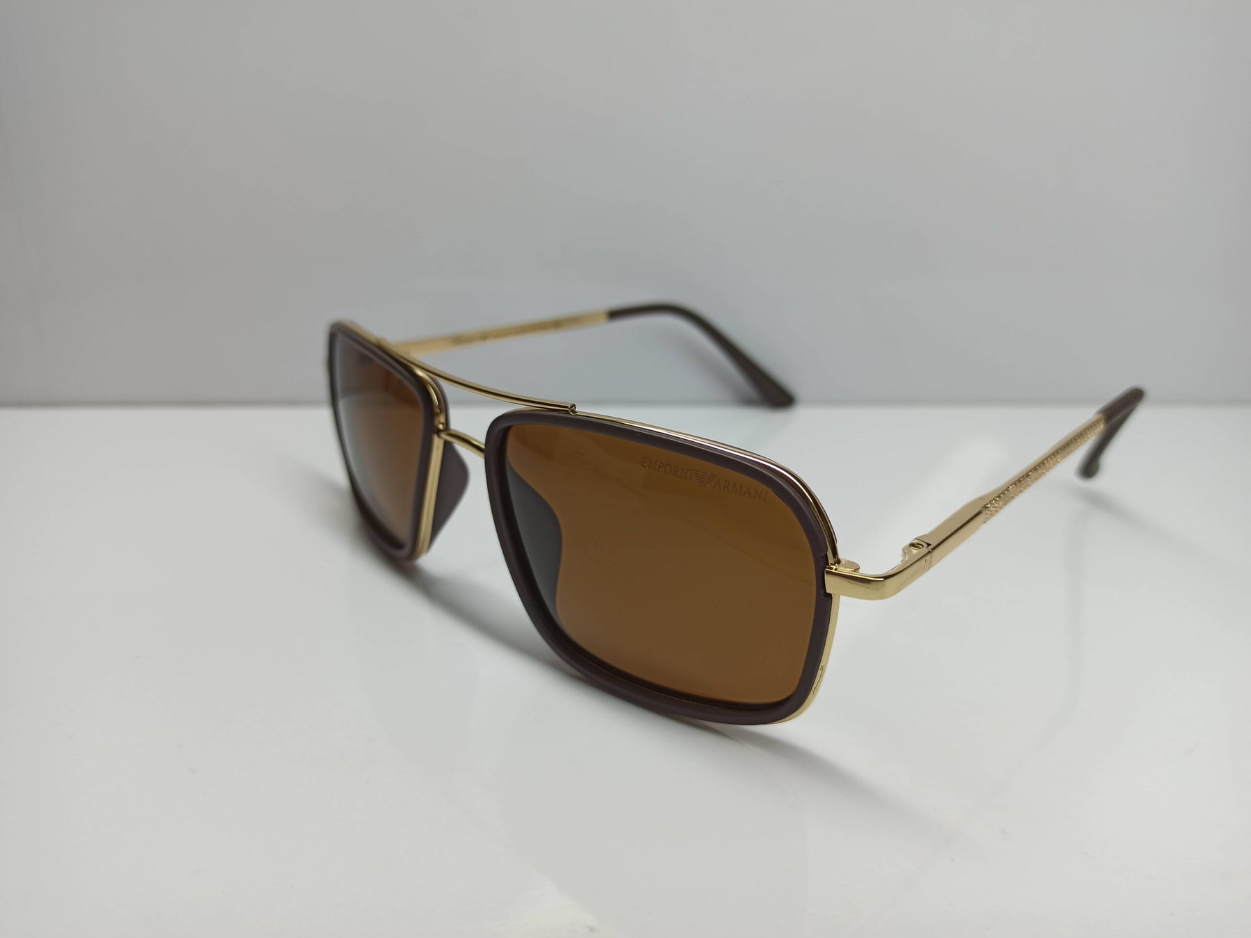 Emporio Armani – SG162 – Rectangular – Metal Legs - Polarized Lens – Sunglass - CHECKOUT