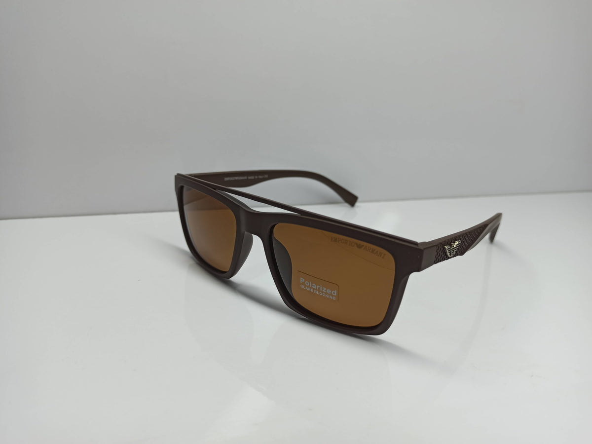 Emporio Armani – SG166 – Square – Polarized Lens – Sunglass - CHECKOUT
