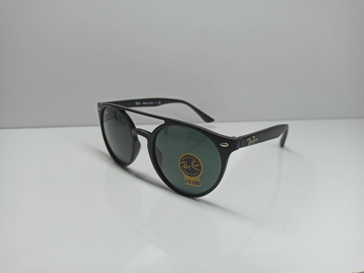 Ray Ban – SG172 – Round – Black - G15 Lens – Sunglass - CHECKOUT