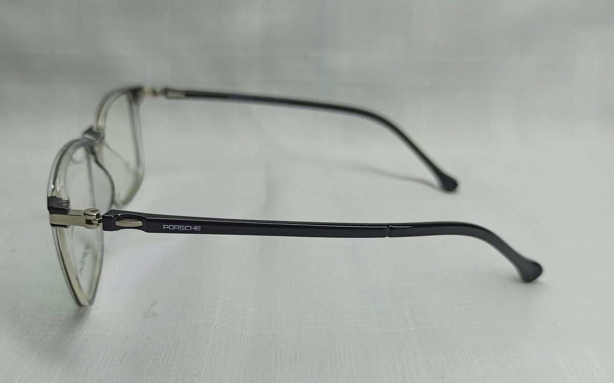 Porsche - EF01 - Black - Translucent - Acetate - Unisex - Eyewear - CHECKOUT