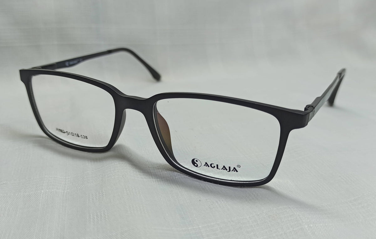 Aalaja - EF17 - Black - Metal - Unisex - Eyewear - CHECKOUT