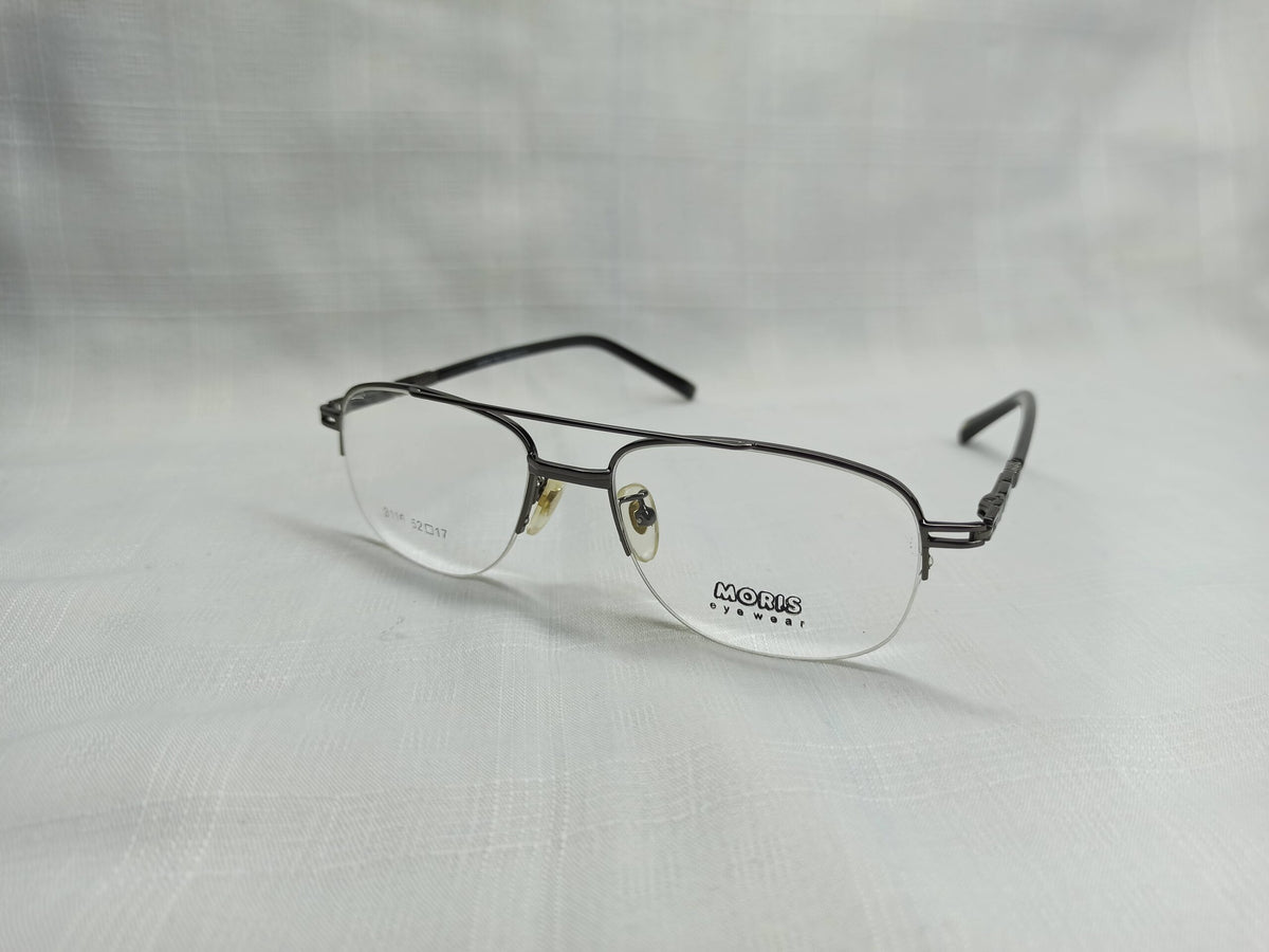 Moris - EF25 - Black - Metal - Unisex - Eyewear - CHECKOUT