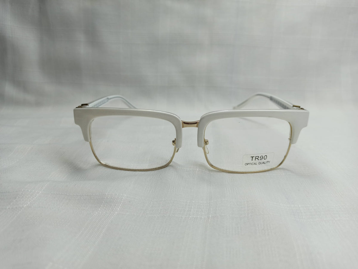 TR90 - EF26 - Square - White - Women - Eyewear - CHECKOUT