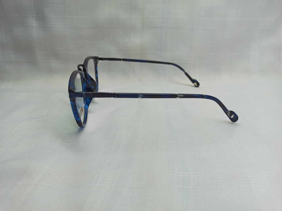 Niweidi - EF39 - Blue - Round - Women - Eyewear - CHECKOUT