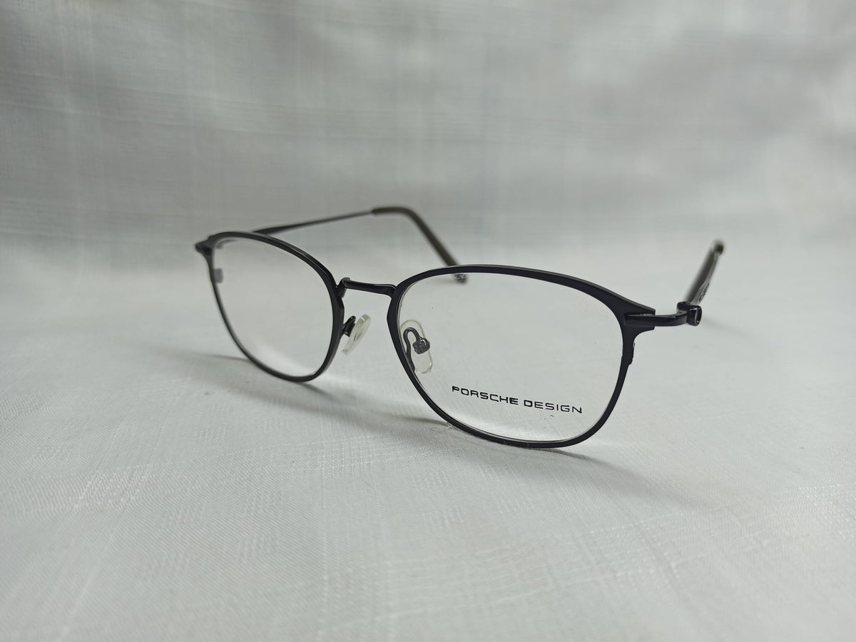 Porsche Design - EF63 - Oval - Black - Metal - Unisex - Premium Eyewear - CHECKOUT