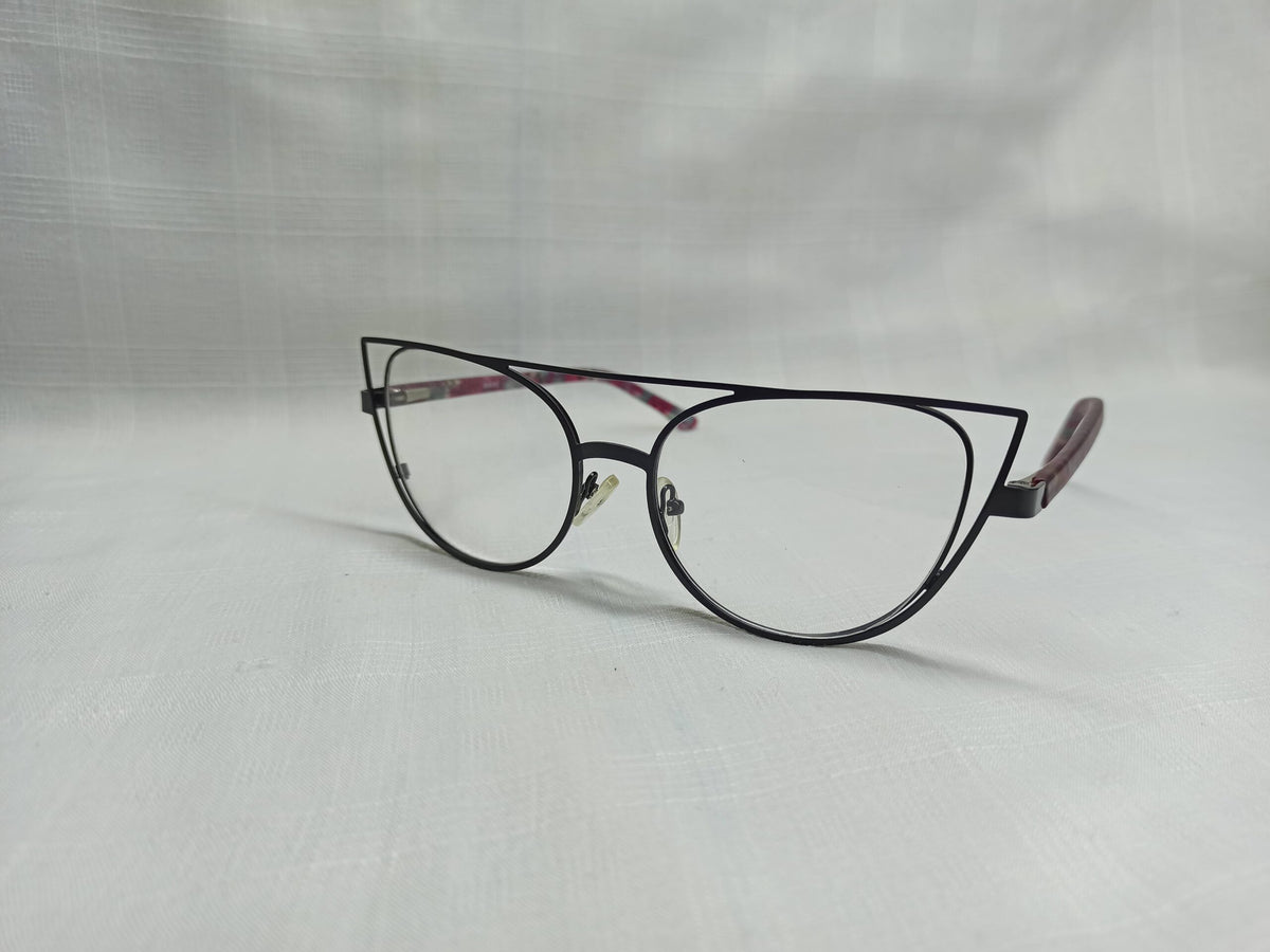 Wave - EF46 - Purple/Black - Cat Eye - Women - Eyewear - CHECKOUT