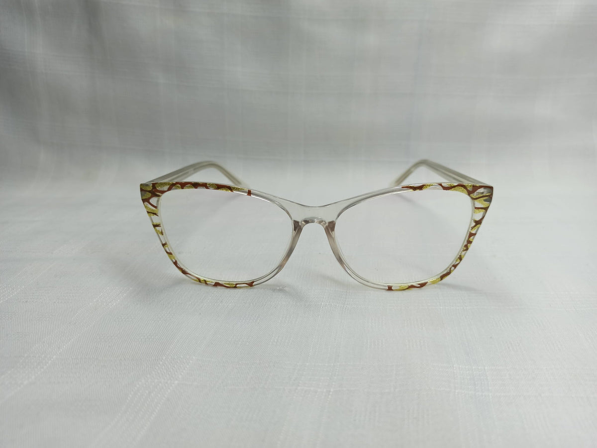 Translucent Oval - EF49 - Women -Acetate - Eyewear - CHECKOUT