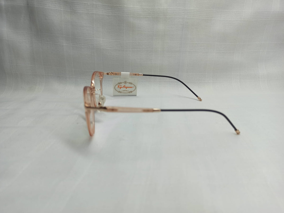 Figo Raymand - EF53 - Translucent/Pink - Oval - Women - Eyewear - CHECKOUT