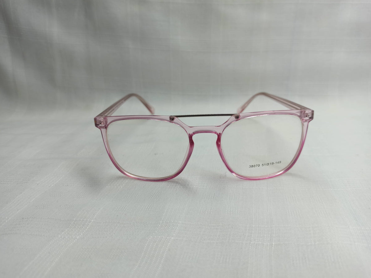 Translucent Square - EF54 - Pink - Women - Eyewear - CHECKOUT