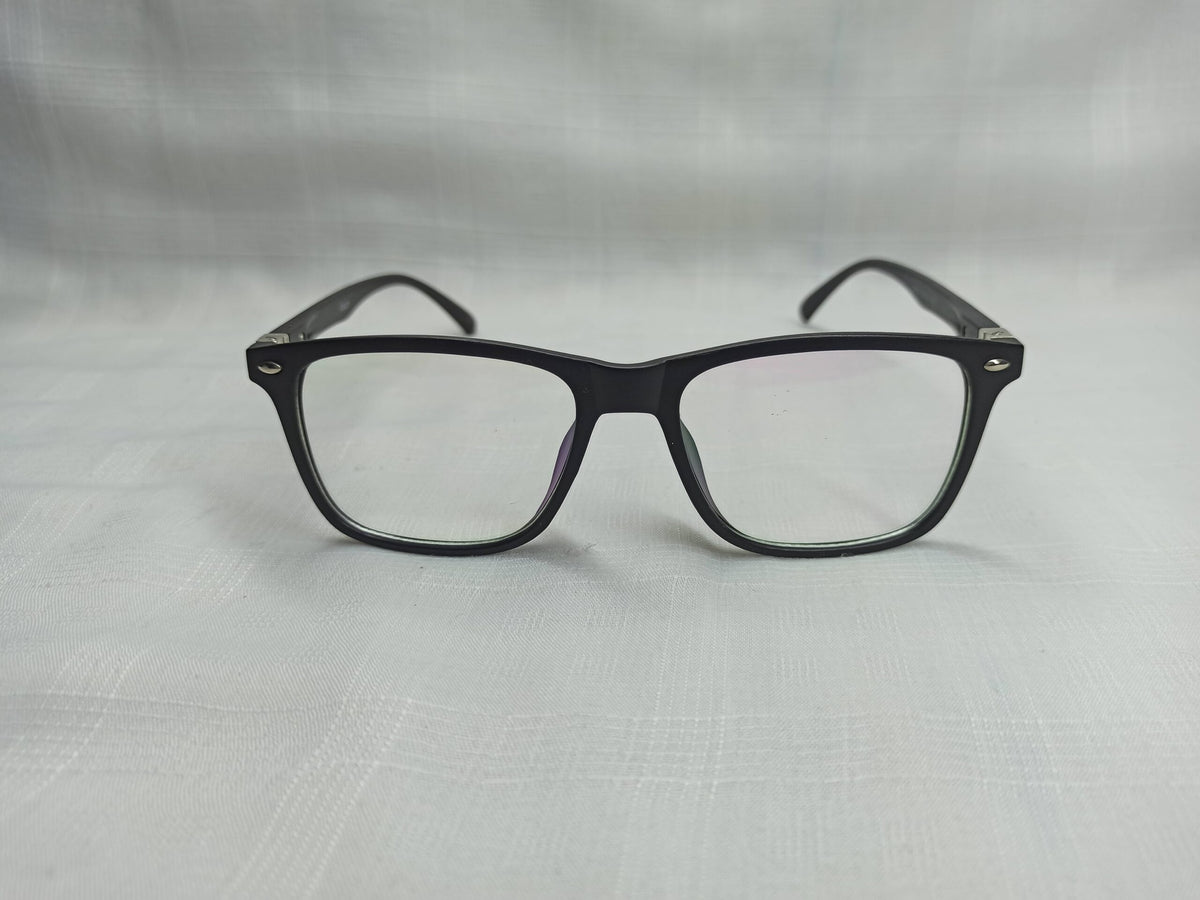 Asun - EF76 - Square - Black - Men - Eyewear - CHECKOUT