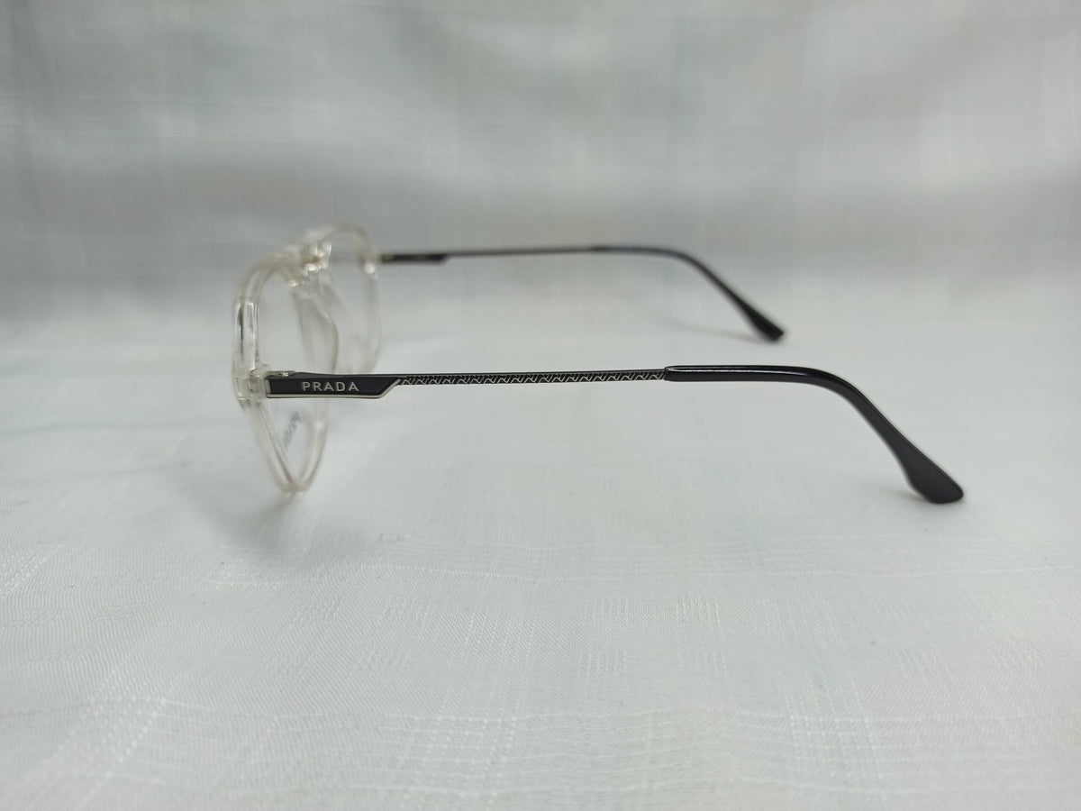Prada - EF80 - Translucent/Black - Metal Legs - Unisex - Eyewear - CHECKOUT