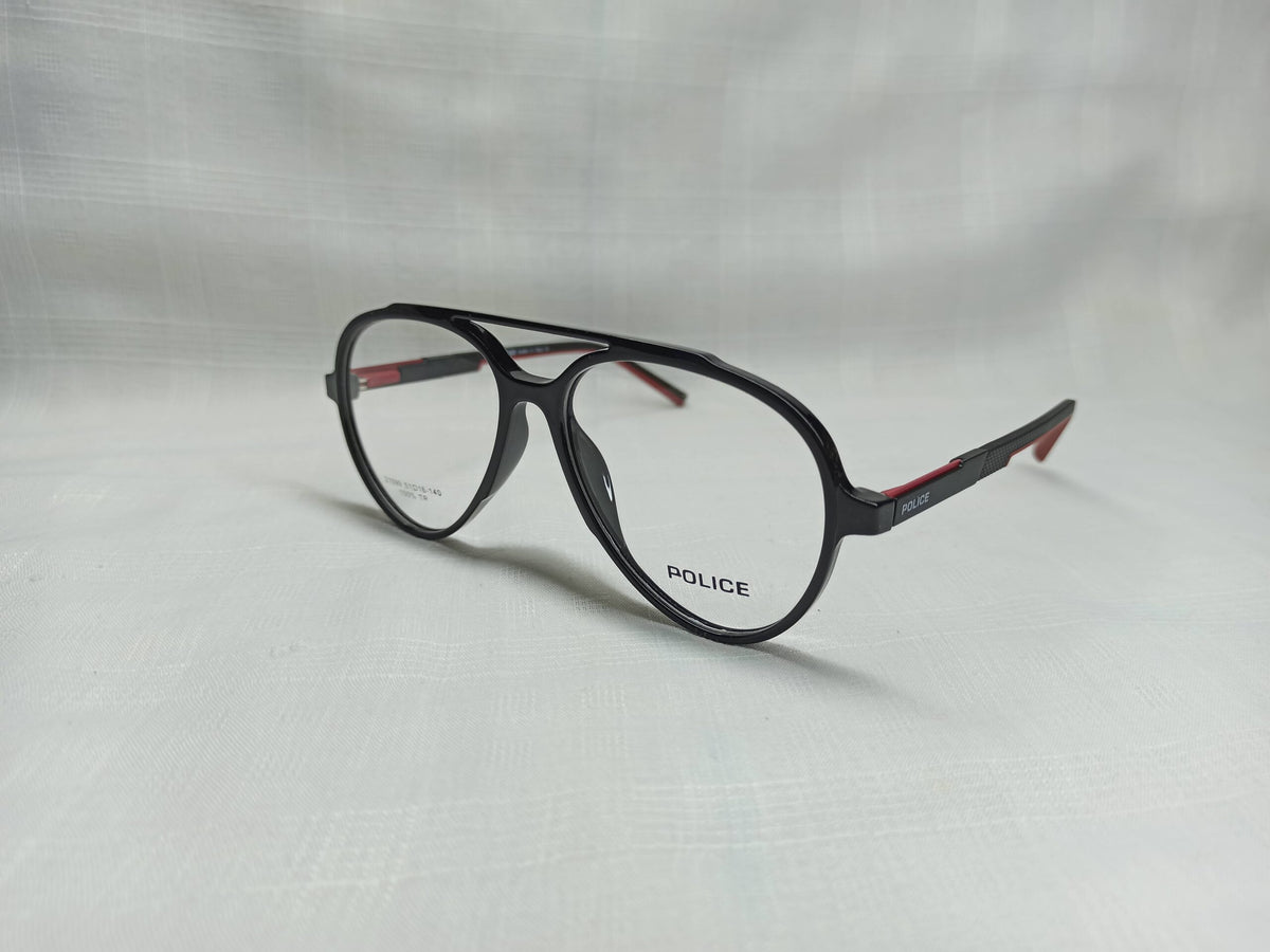 Police - EF83 - Aviator - Red/Black - Men - Eyewear - CHECKOUT