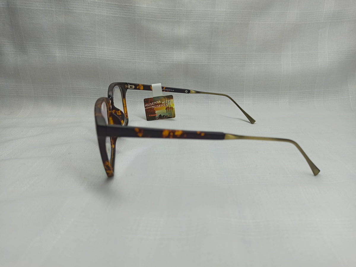 Musenna - EF84 - Square - Leopard Print - Unisex - Eyewear - CHECKOUT