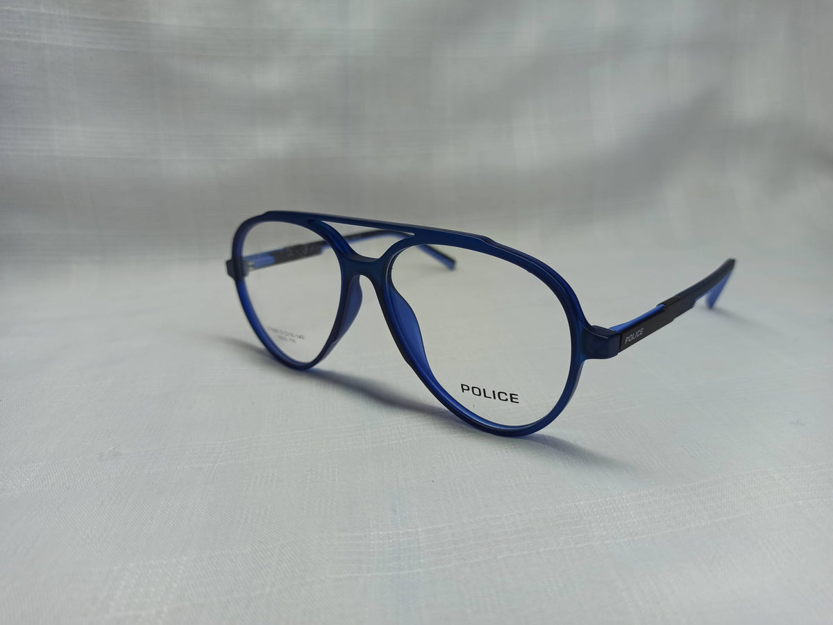 Police – EF87 – Aviator – Blue/Black – Men – Eyewear - CHECKOUT