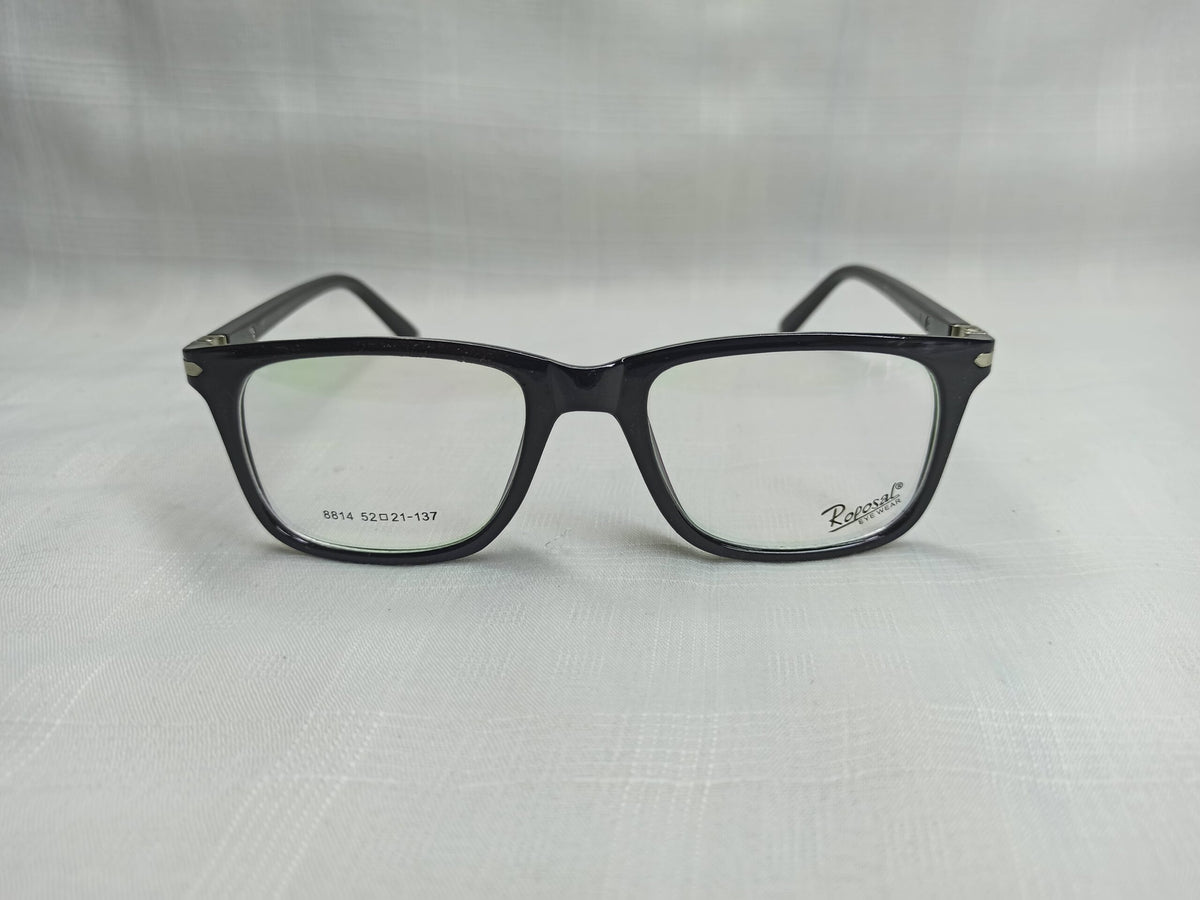 Roposal – EF93 – Black – Acetate – Unisex – Eyewear - CHECKOUT