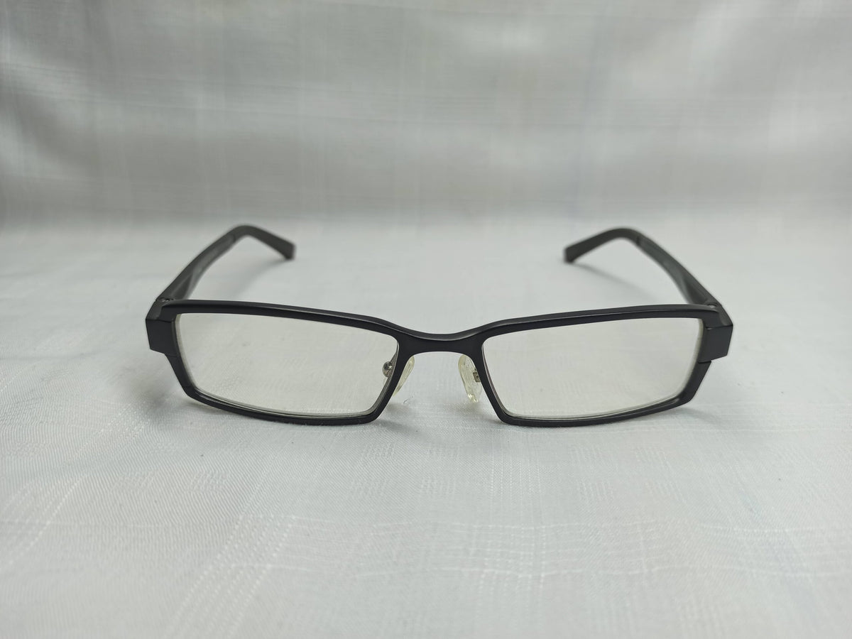 Abele Optik - EF97 - Rectangular - Black - Men - Eyewear - CHECKOUT