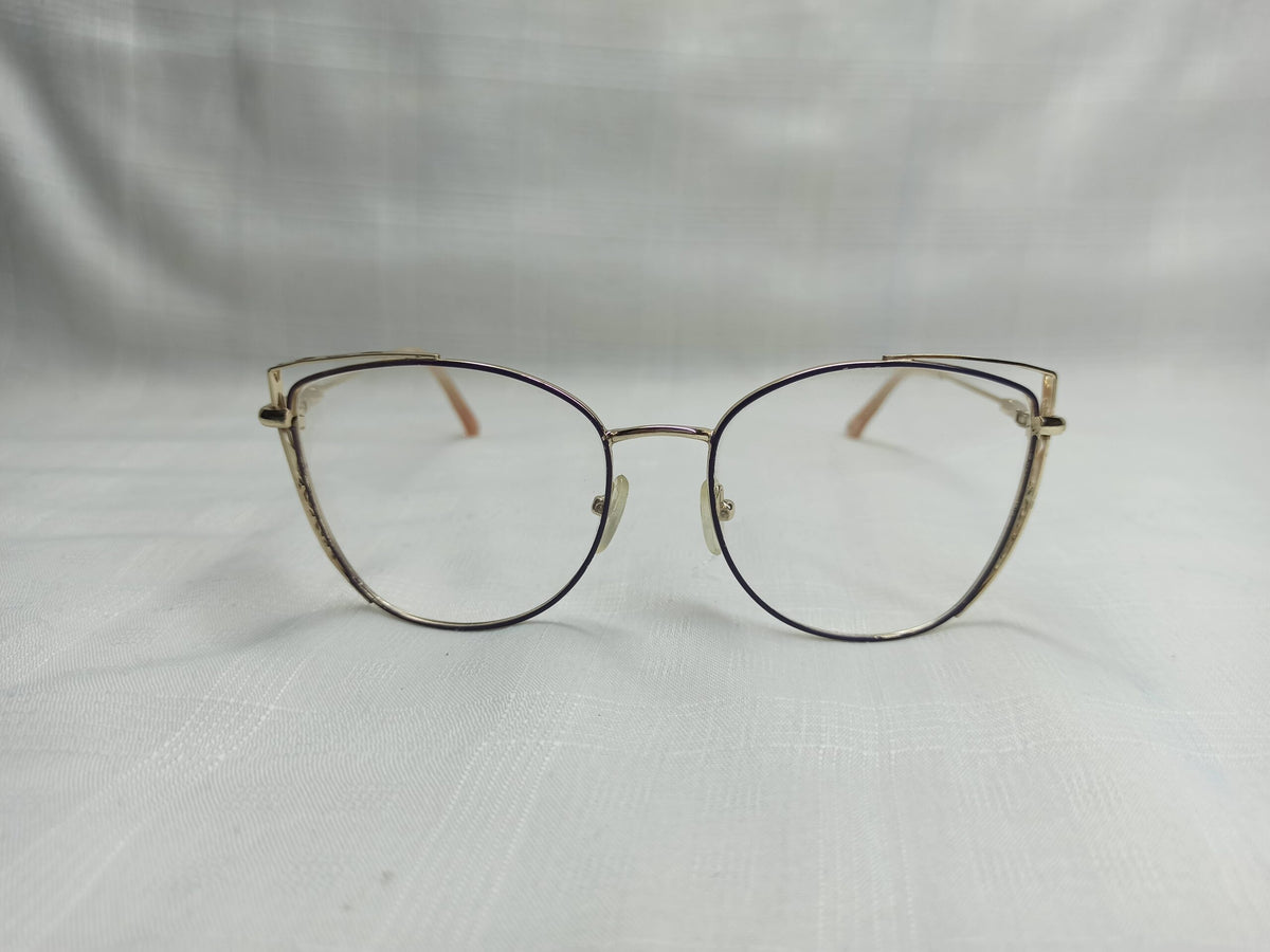 Calito - EF104 - Gold/Black - Cat Eye - Metal - Women - Eyewear - CHECKOUT