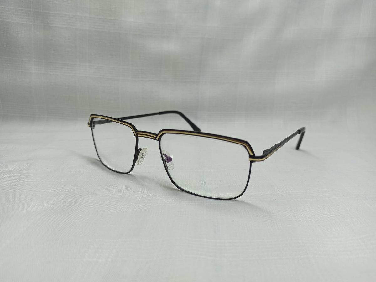 Geometric Golden Strip - EF121 - Metal - Men - Eyewear - CHECKOUT