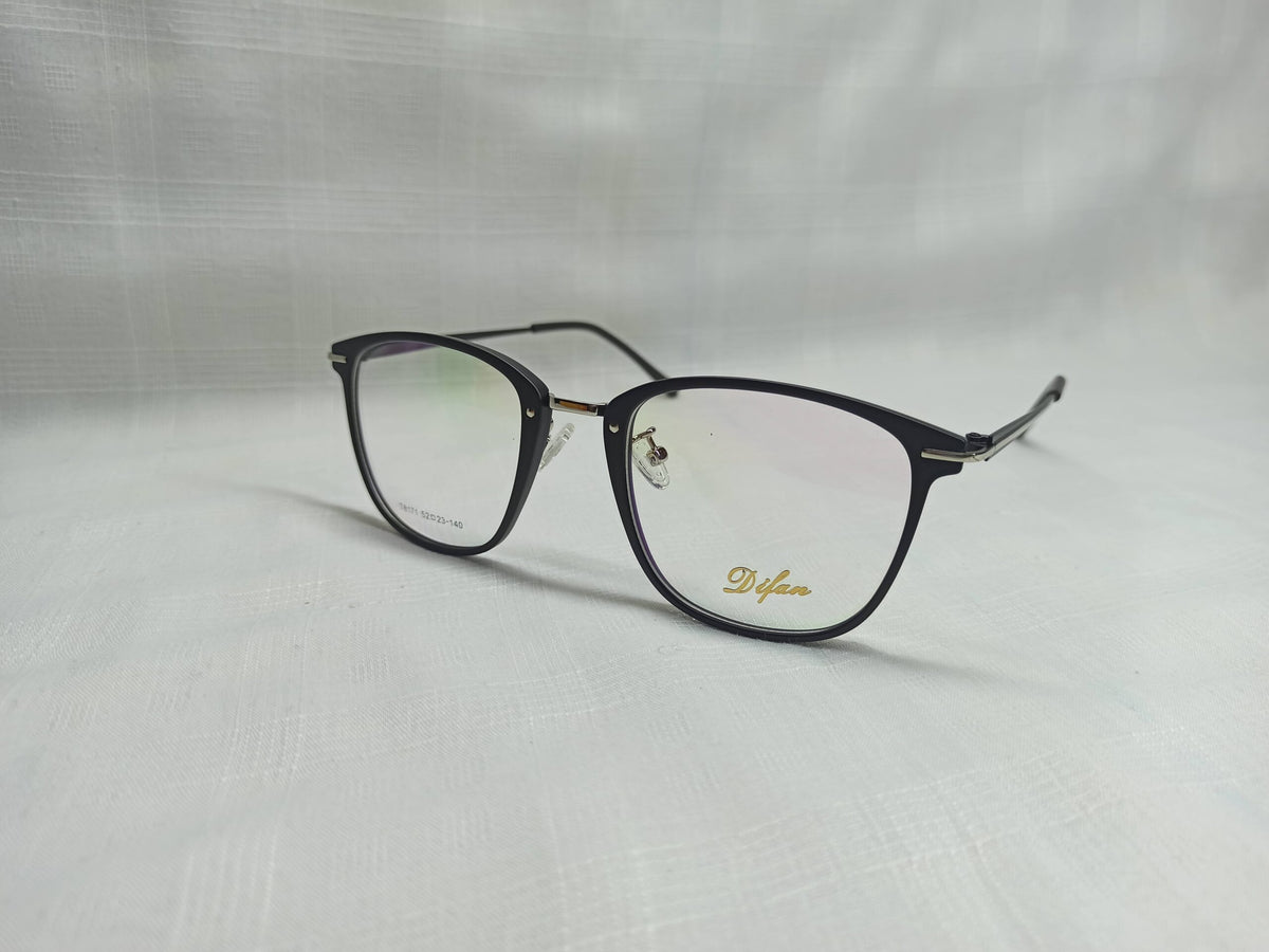 Difan - EF125 - Black - Metal Legs - Women - Eyewear - CHECKOUT