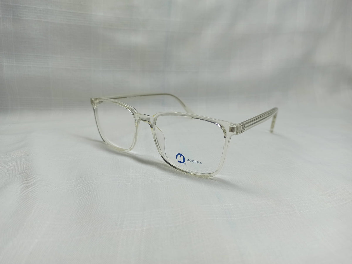 Modern - EF126 - Translucent White - Unisex - Eyewear - CHECKOUT