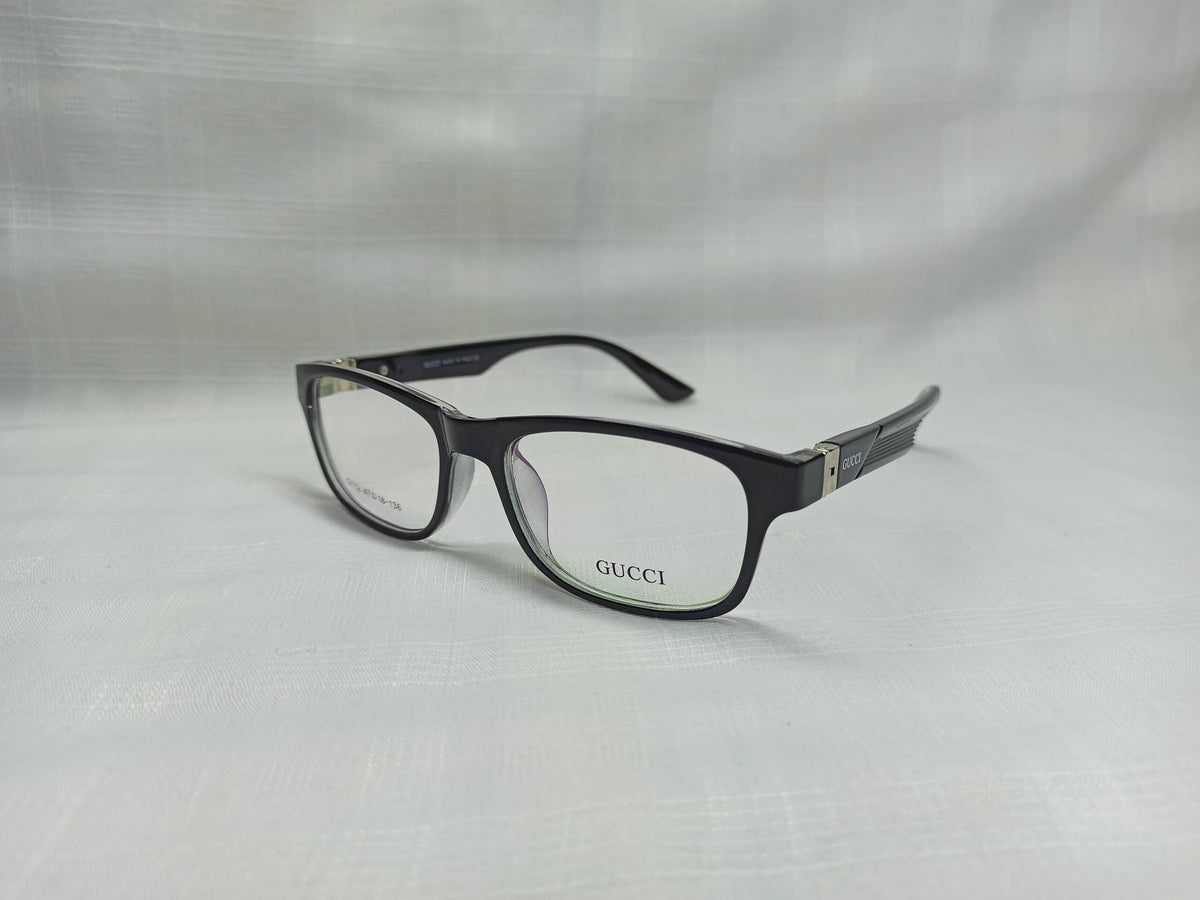 Gucci - EF129 - Black - Acetate - Unisex - Eyewear - CHECKOUT