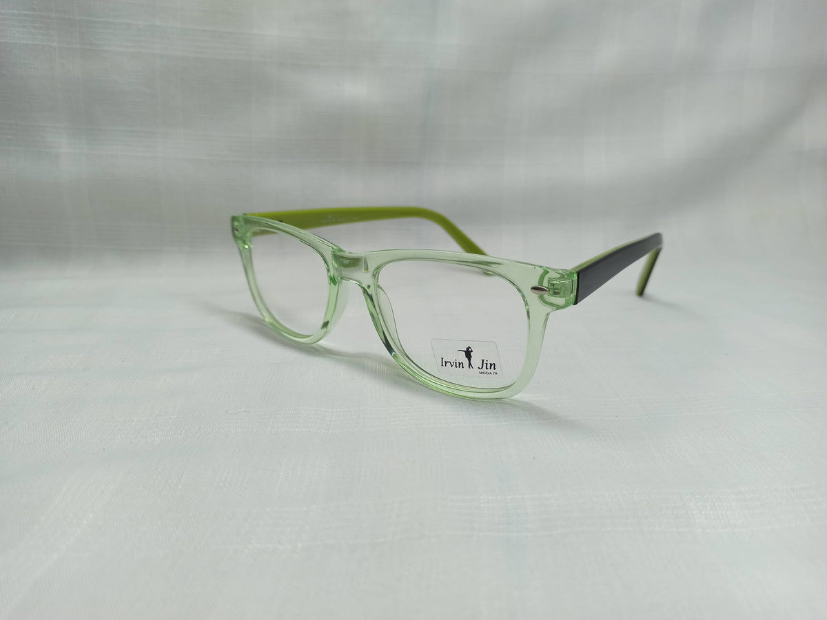 Irvin Jin - EF132 - Translucent Green - Women - Eyewear - CHECKOUT