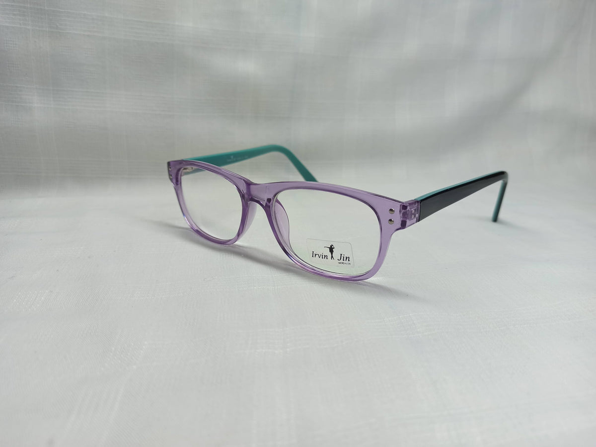 Irvin Jin - EF141 - Purple/Blue - Women - Eyewear - CHECKOUT