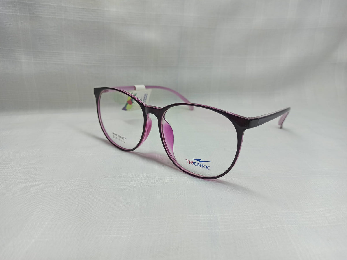 Trerke - EF147 - Round - Purple - Women - Eyewear - CHECKOUT