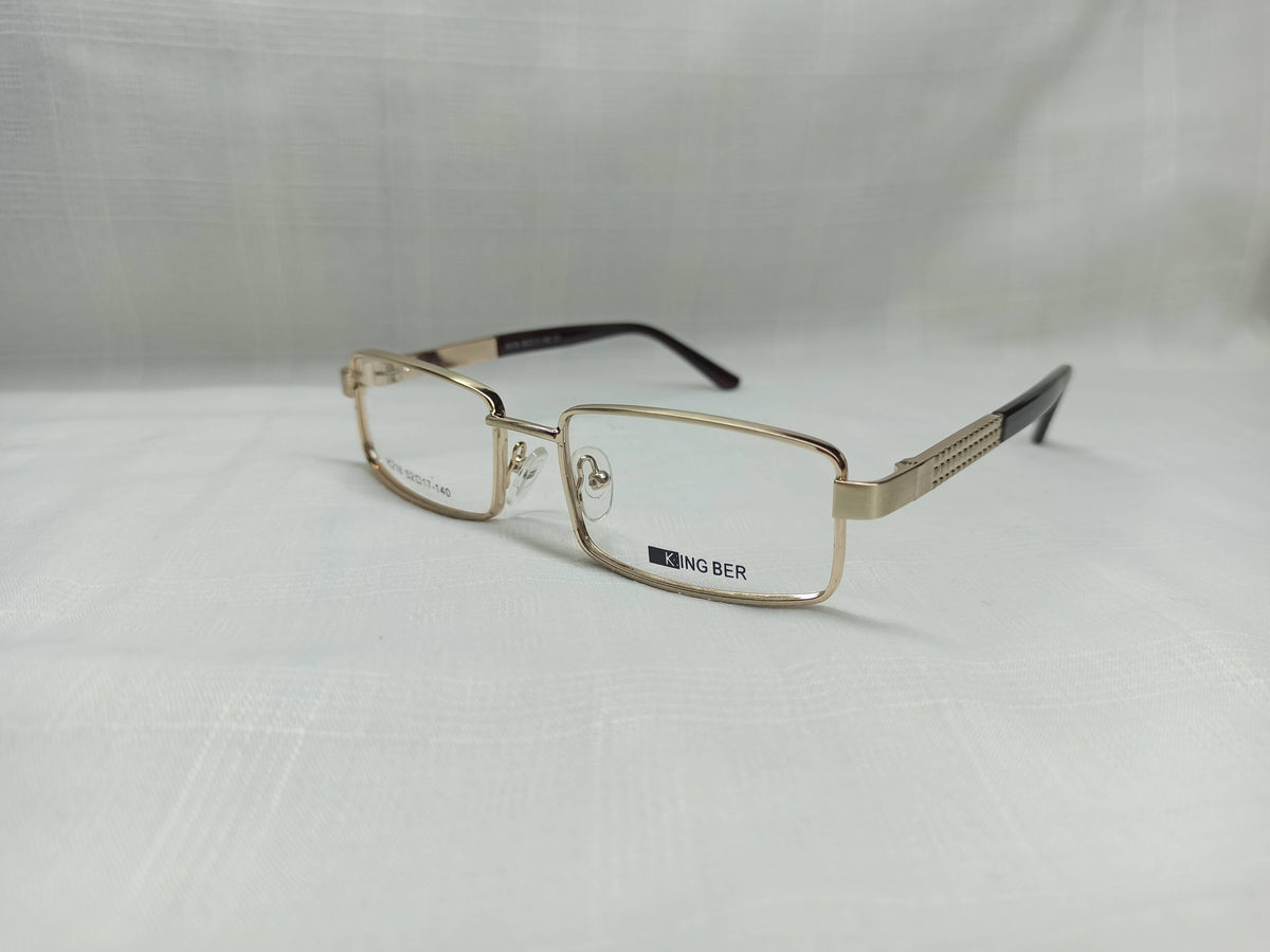 King Ber - EF154 - Metal - Golden/Black - Men - Eyewear - CHECKOUT