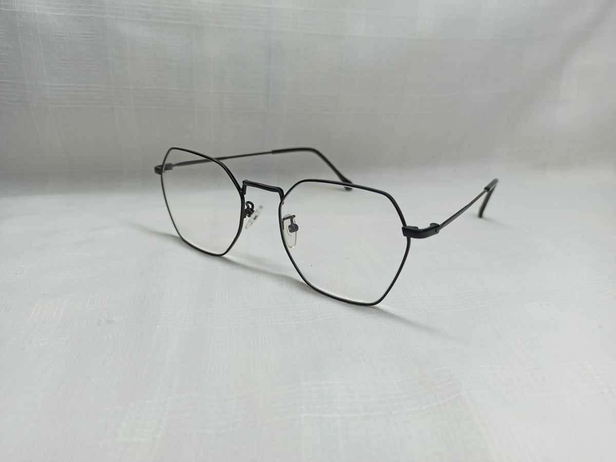 Hexagon Metal Frame - EF72 - Unisex - Eyewear - CHECKOUT