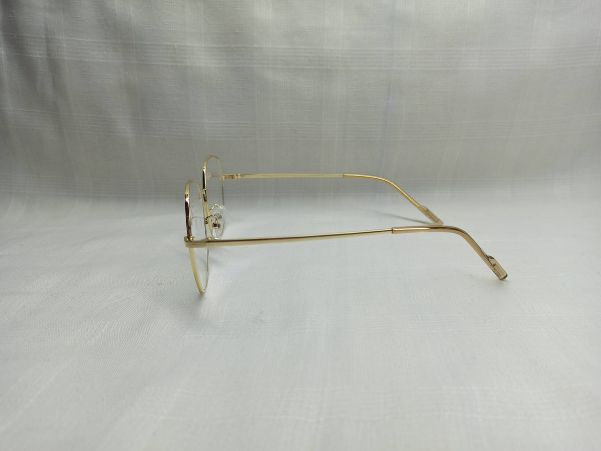 Geometric Golden Metal - EF176 - Unisex - Eyewear - CHECKOUT