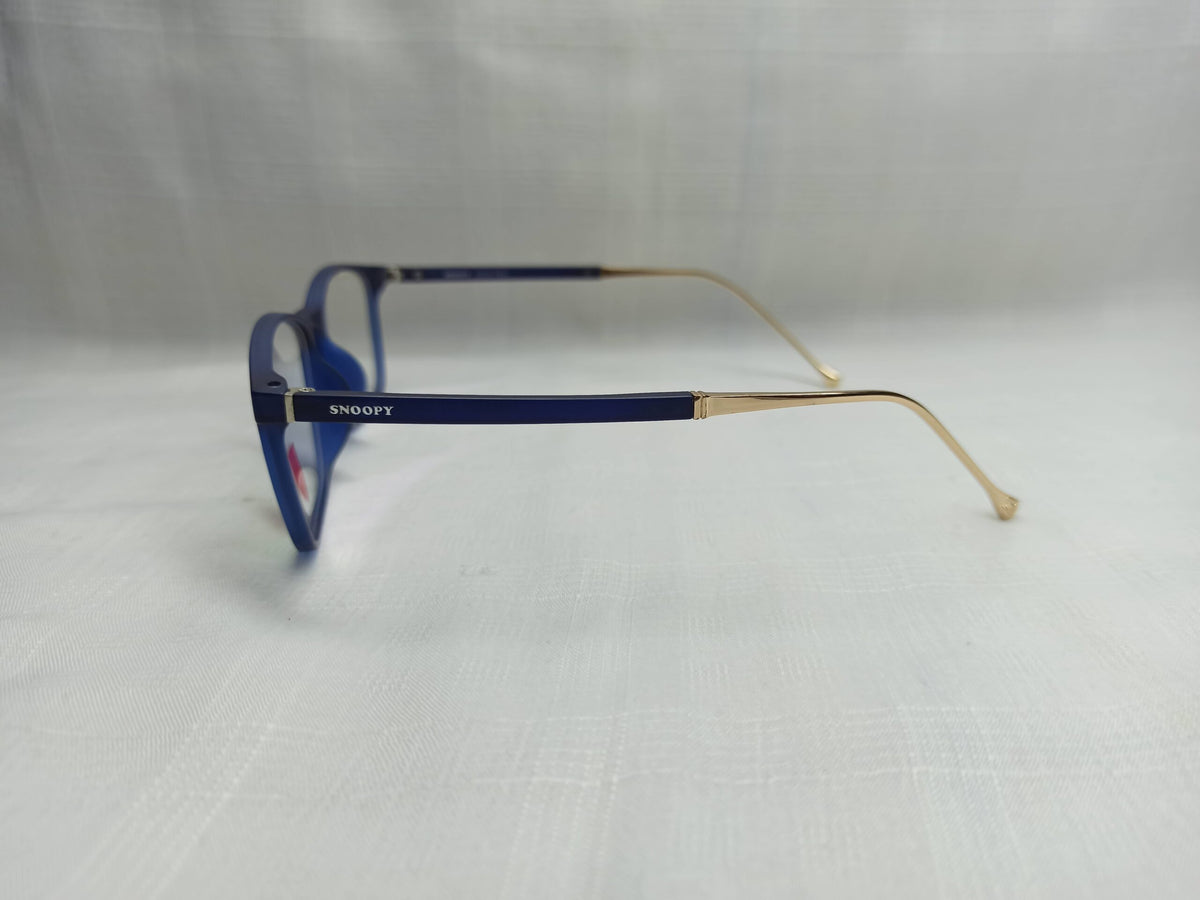 Snoopy - EF189 - Blue - Rectangular - Unisex - Eyewear - CHECKOUT