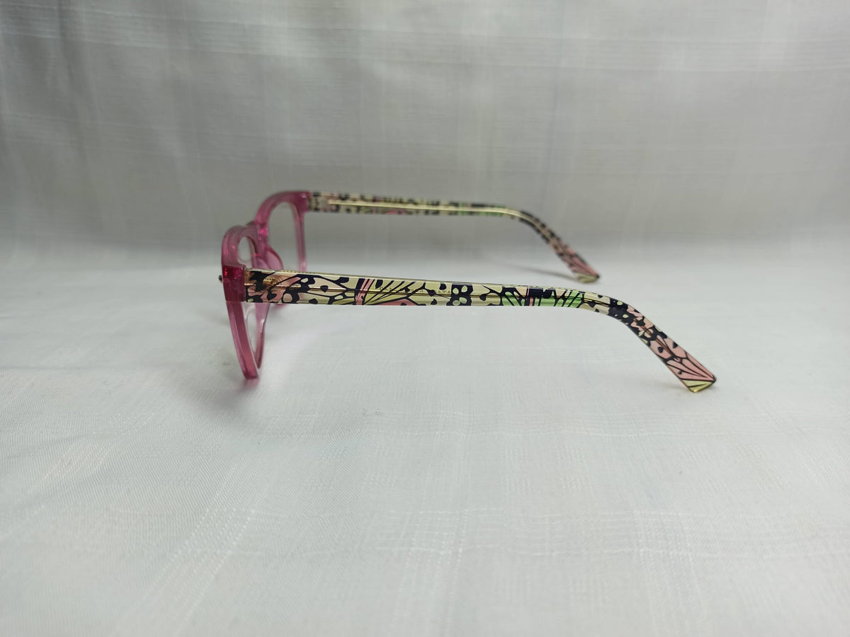 Asun - EF190 - Acetate - Pink/Butterfly Legs - Women - Eyewear - CHECKOUT