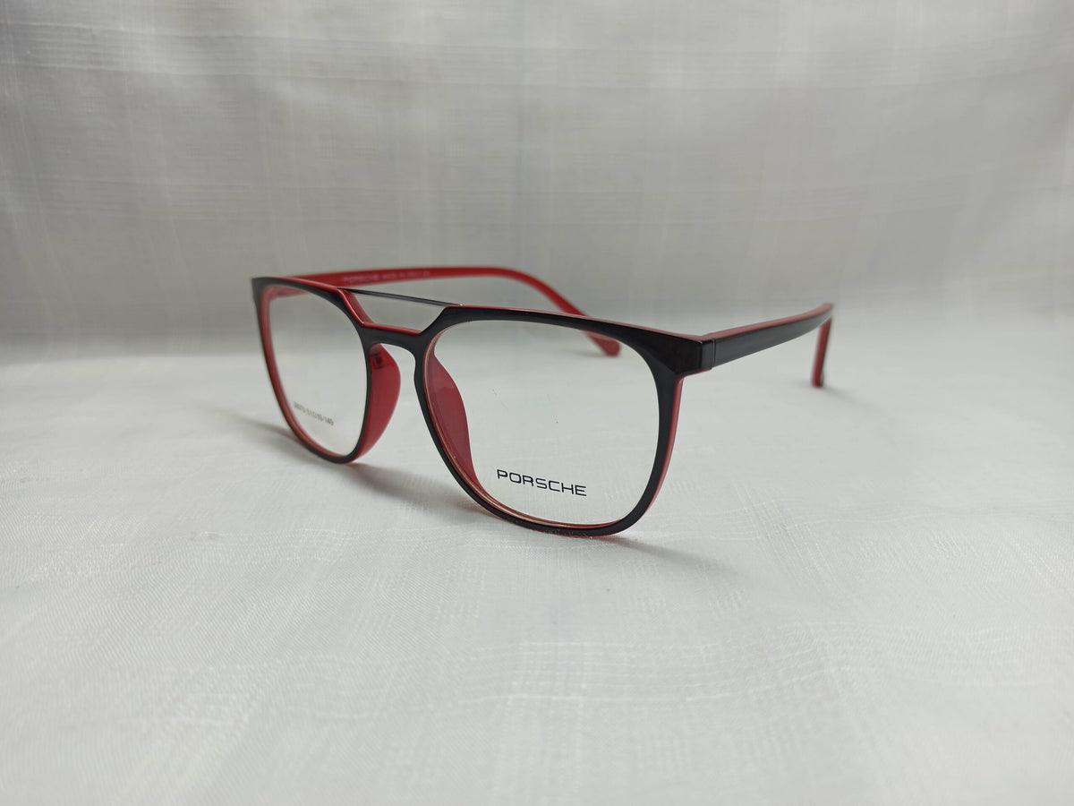 Porsche - EF191 - Red/Black - Acetate - Unisex - Eyewear - CHECKOUT