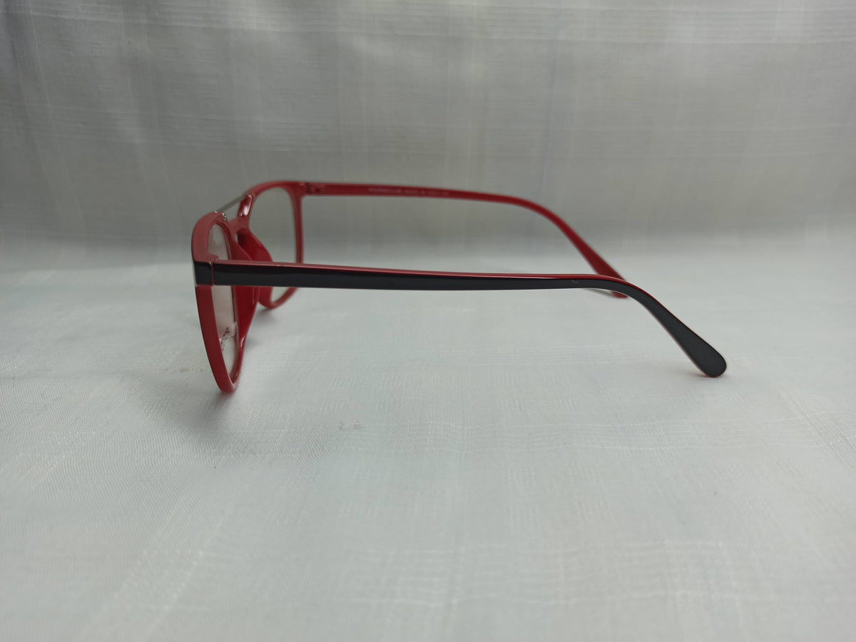 Porsche - EF191 - Red/Black - Acetate - Unisex - Eyewear - CHECKOUT