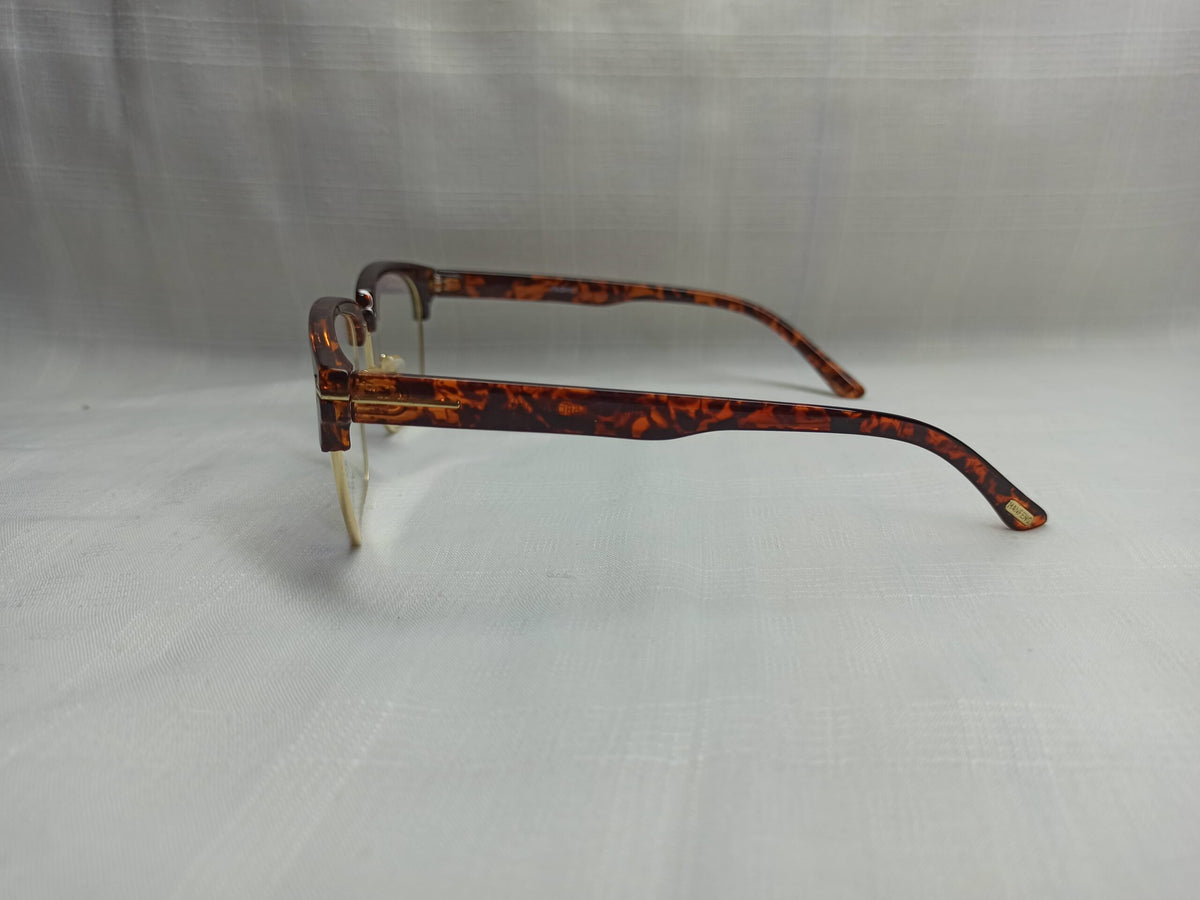 Hanfeng - EF199 - Acetate/Metal - Leopard Print - Unisex - Eyewear - CHECKOUT