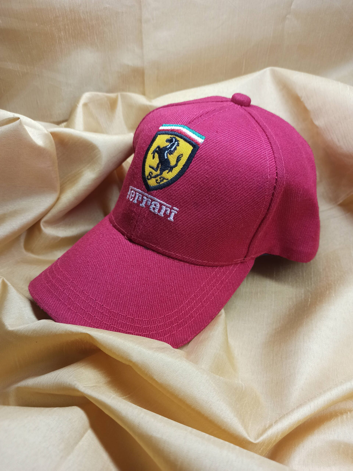 Ferrari - Cap - High Quality - Adjustable - Red - Unisex - CHECKOUT