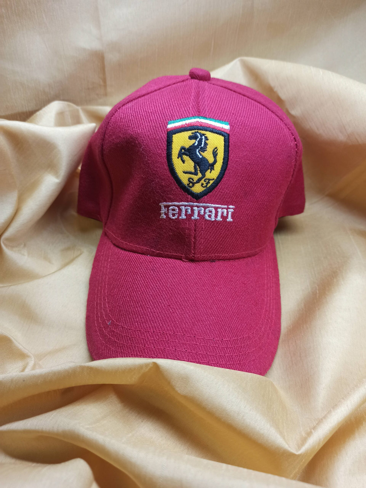 Ferrari - Cap - High Quality - Adjustable - Red - Unisex - CHECKOUT