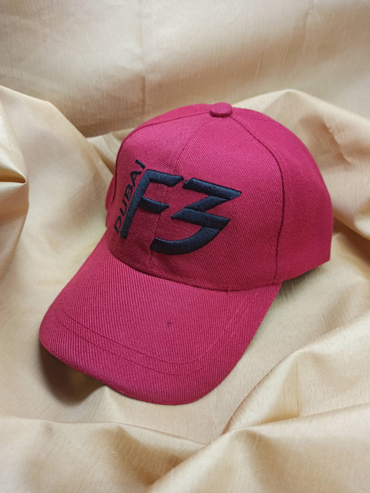 Dubai F3 - Cap - Adjustable - Good Quality - Red - Unisex - CHECKOUT
