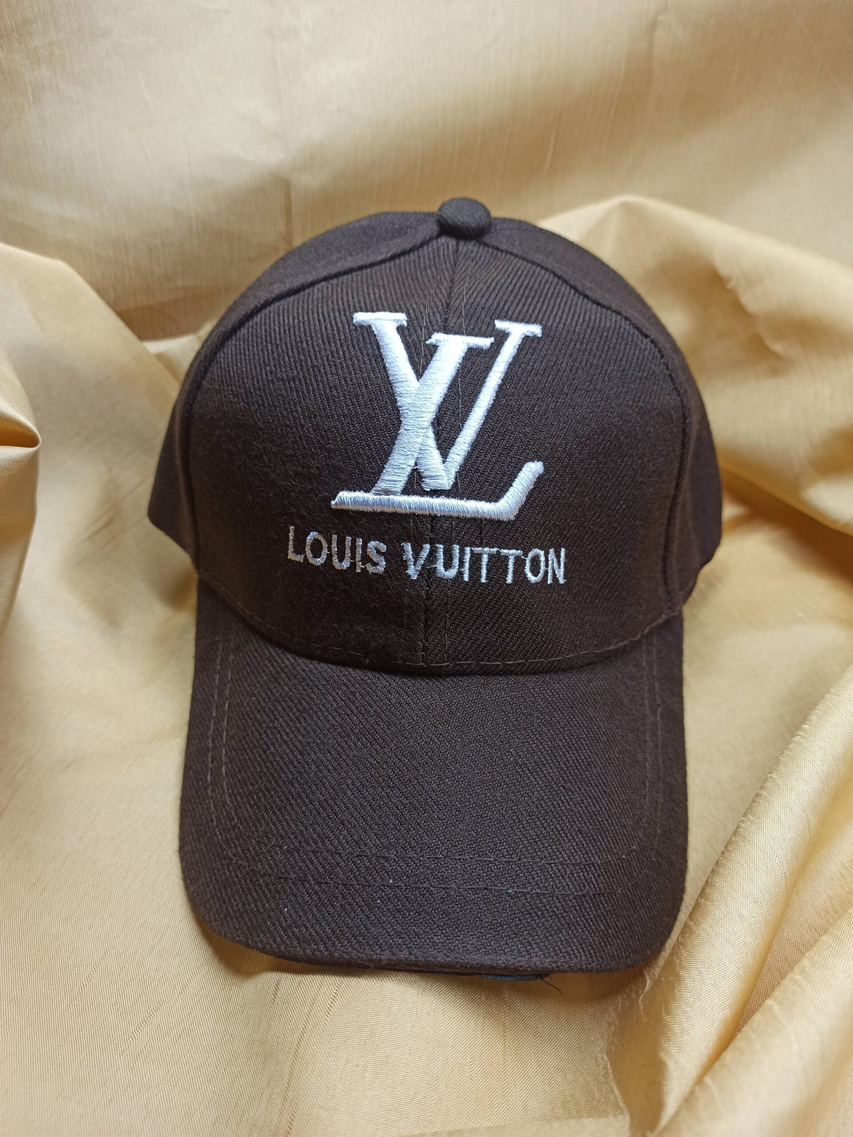 LV – Cap – Adjustable – Good Quality - Dark Brown – Unisex - CHECKOUT