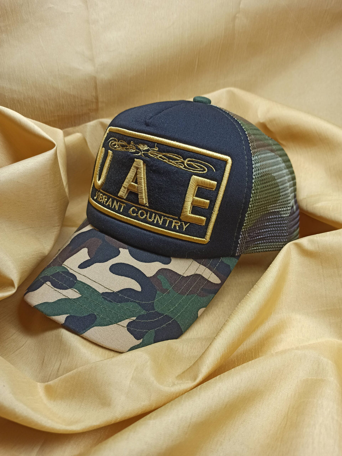 UAE - Cap - Camouflage Color - Net - Unisex - CHECKOUT