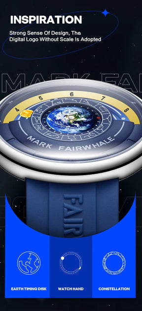Mark FairWhale – Original – FW-5700 - Quartz - 43.5mm - Men's Watch
