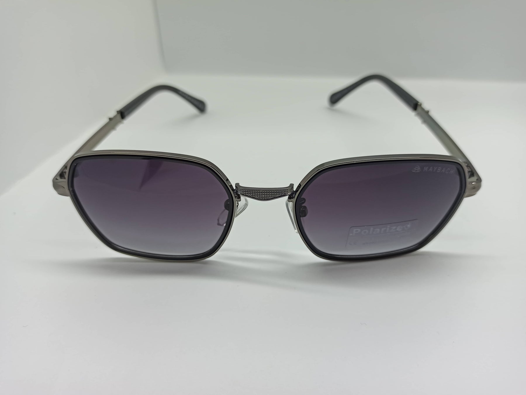 May Bach - SG267 - Grey/Black - Metal Frame - Polycarbonate Lens - Polarized - Premium Sunglass - CHECKOUT