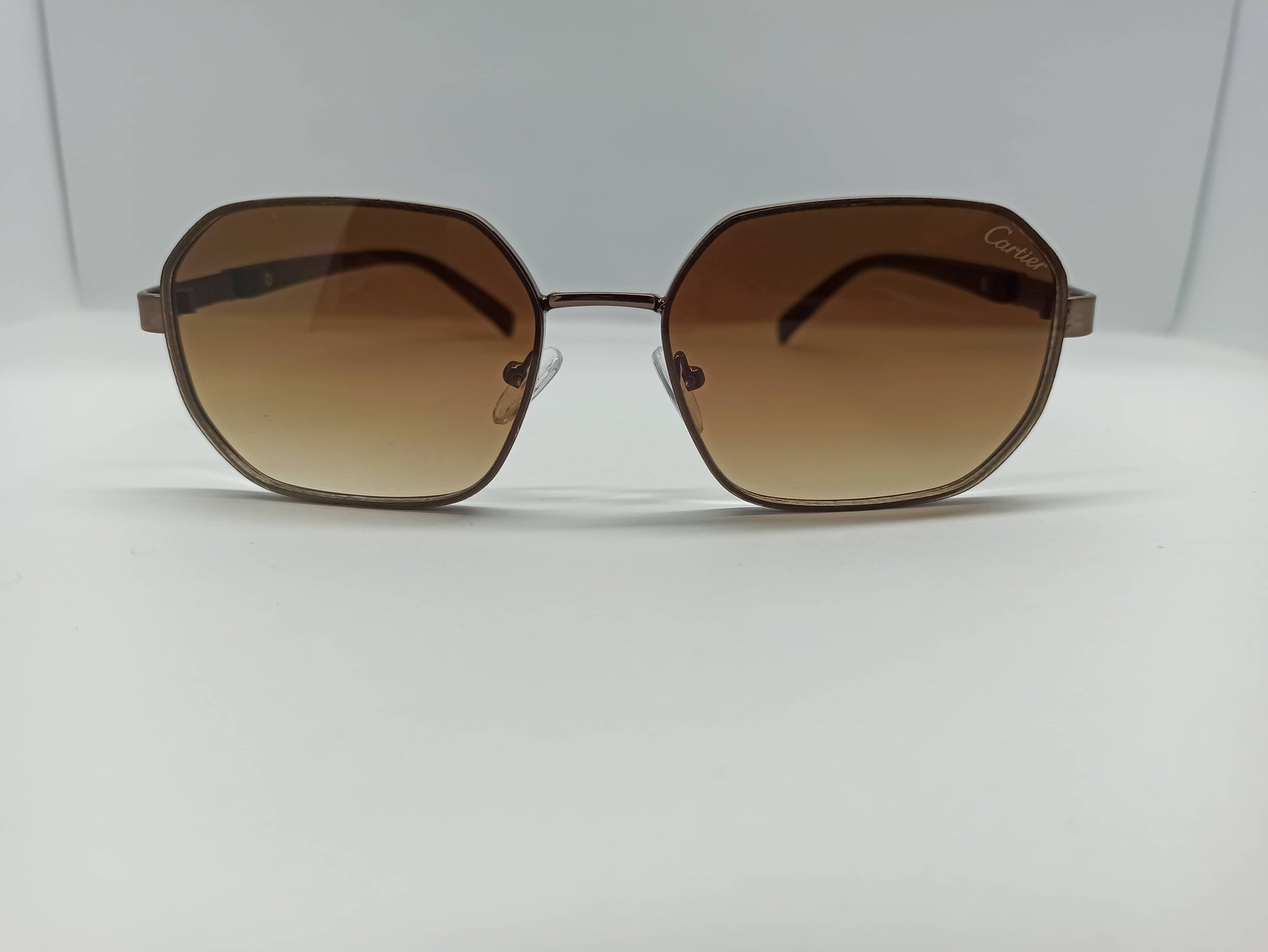 Cartier - SG269 - Brown - Metal/Wooden Legs - Polycarbonate Lens - Premium Sunglass - CHECKOUT