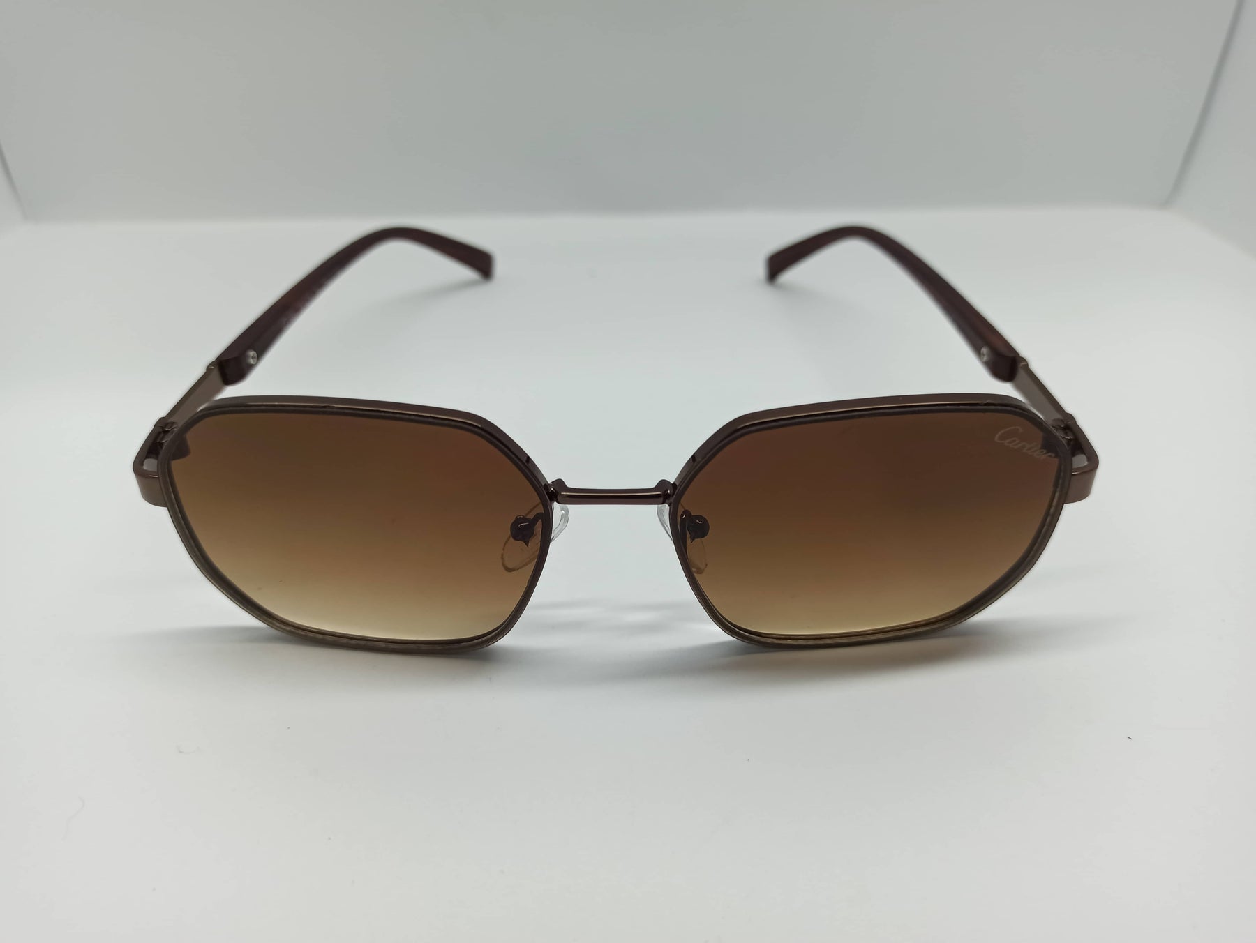 Cartier - SG269 - Brown - Metal/Wooden Legs - Polycarbonate Lens - Premium Sunglass - CHECKOUT