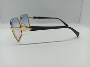 Prada - SG278 - Metal Frame - Polycarbonate Lens - Two Tone Lens - Premium Sunglass - CHECKOUT