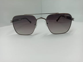 Cartier - SG279 - Grey/Black - Metal - Polycarbonate Lens - Purple Lens - Premium Sunglass - CHECKOUT