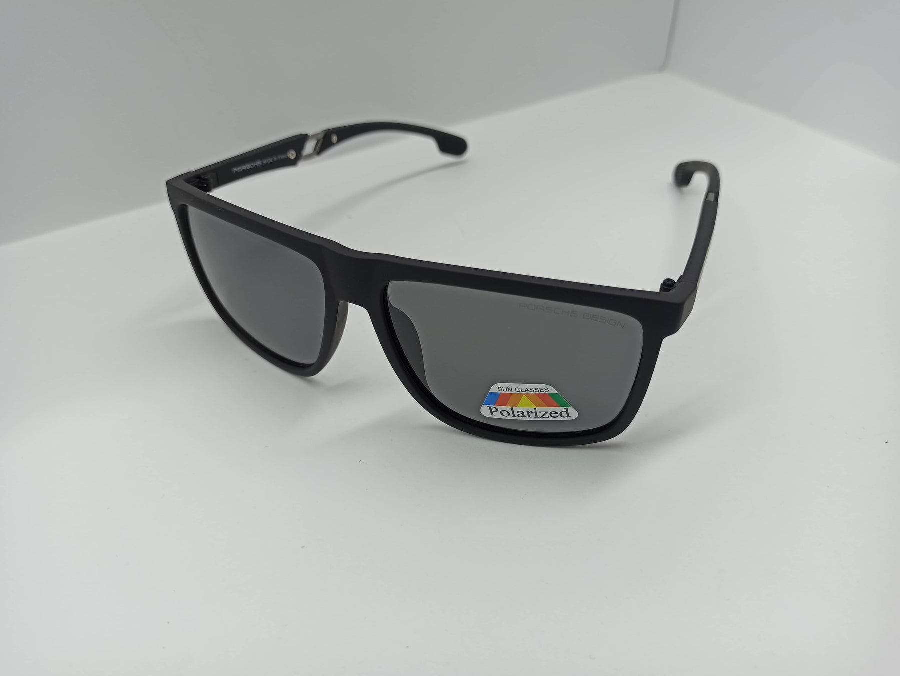 Porsche Design - SG282 - Black - Acetate - Polycarbonate Lens - Polarized - Premium Sunglass - CHECKOUT
